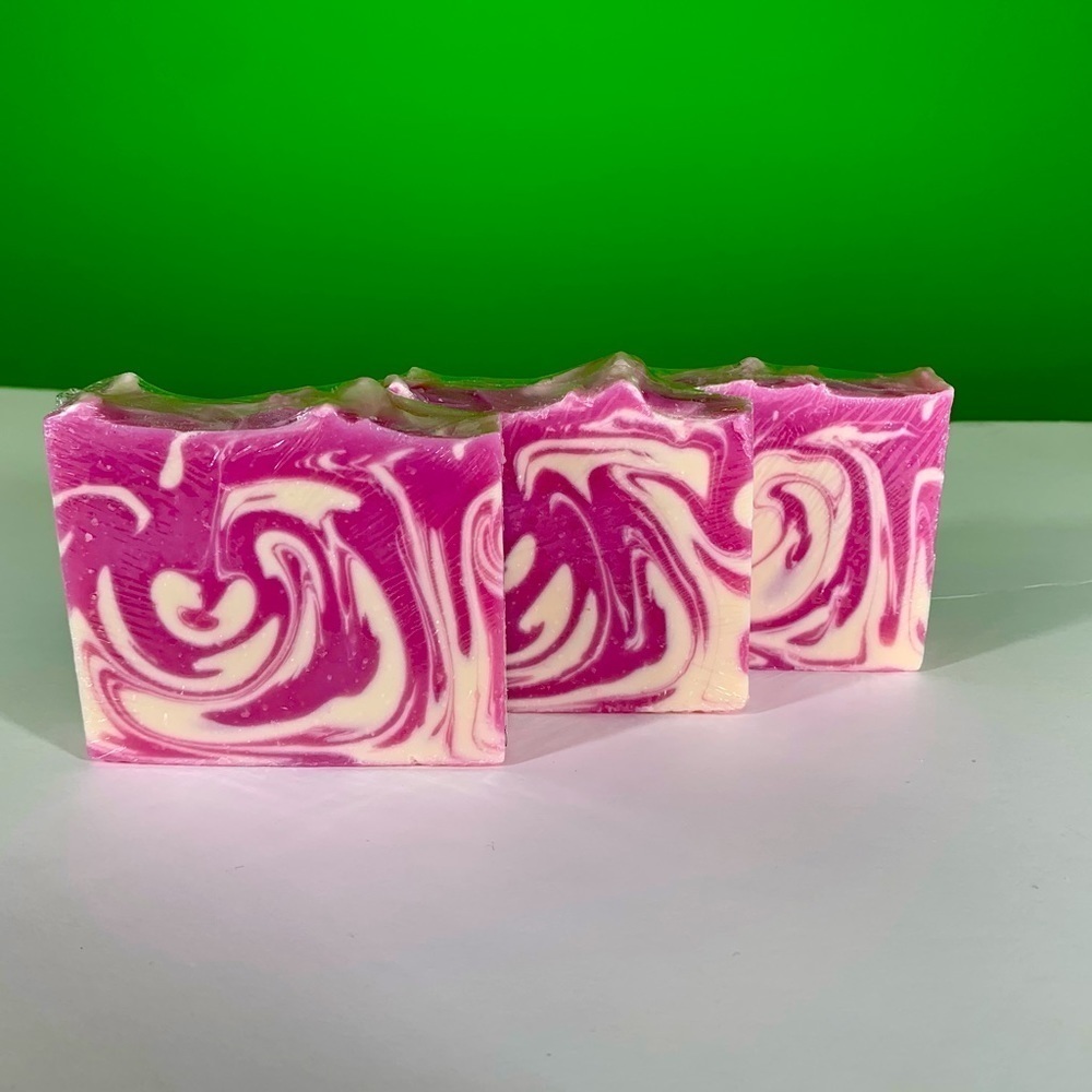 Handmade Raspberry Soap